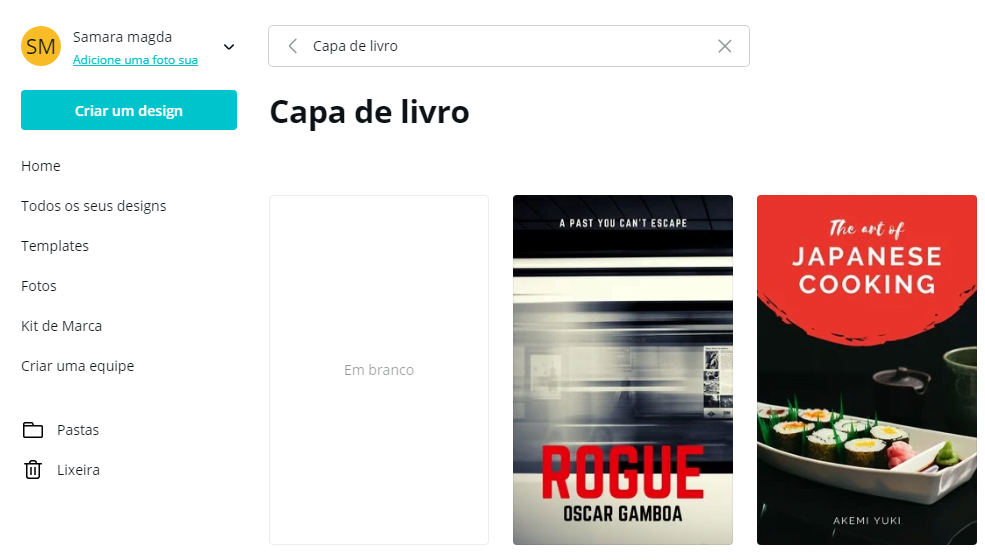 como criar capas de ebooks 3d