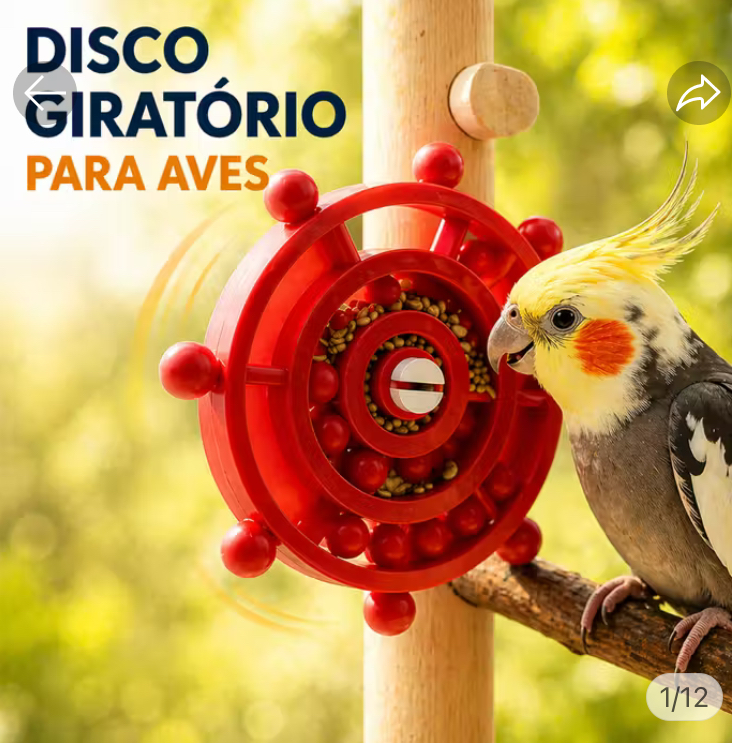 Brinquedos para calopsitas